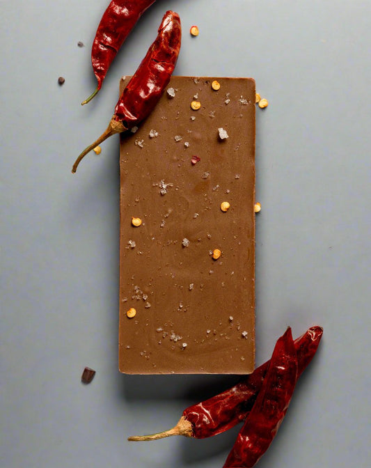 Chilli & Sea Salt Vegan Dark Chocolate 54%