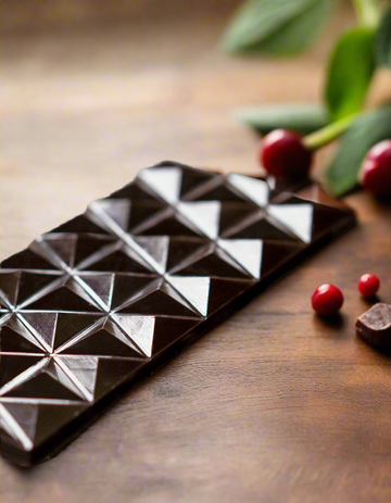 Cranberry Vegan Dark Chocolate 60%