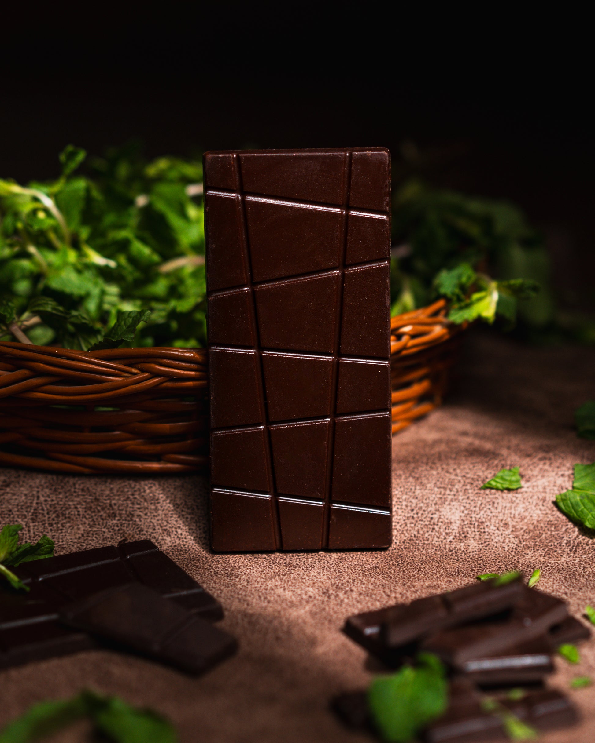 Mint Dark Chocolate 64% Cavasachocolates